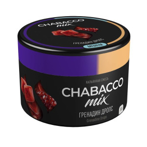 Смесь Chabacco Mix MEDIUM 50г - Grenadine Drops (Гренадин Ментоловые леденцы)