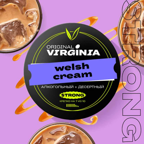 Табак Original Virginia Strong 25г - Welsh Cream (Сливочный ликер Виски Сливки Кофе)