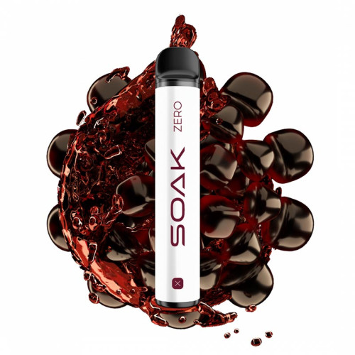 Электронная сигарета SOAK X ZERO 2200 затяжек - Jello Coke (Мармеладная кола)