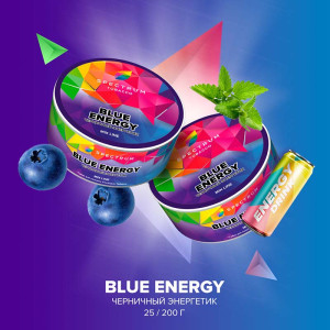 Табак Spectrum Mix Line 25г - Blue Energy (Цитрус Черника Мята)