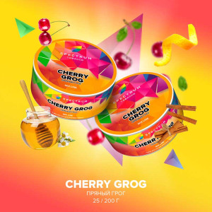 Табак Spectrum Mix Line 25г - Cherry Grog (Пряный грог (Ром Вишня Специи)