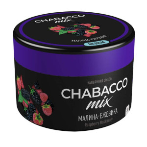 Смесь Chabacco Mix MEDIUM 40г - Raspberry Blackberry (Малина ежевика)