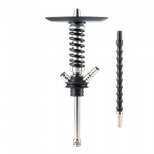 Кальян Mamay Coilovers - MICRO Серый Черный 50 см (без колбы)