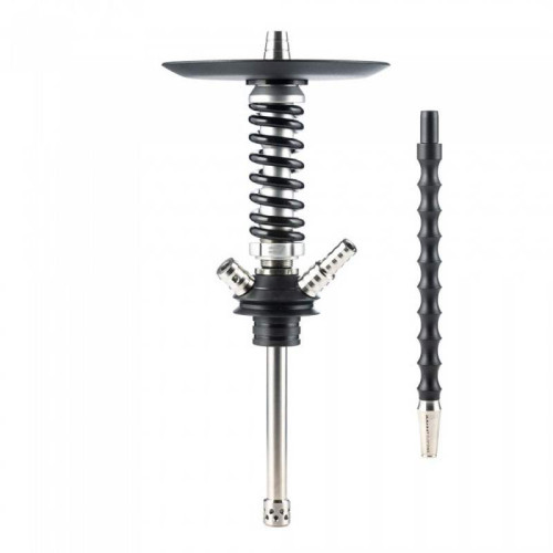 Кальян Mamay Coilovers - MICRO Серый Черный 50 см (без колбы)