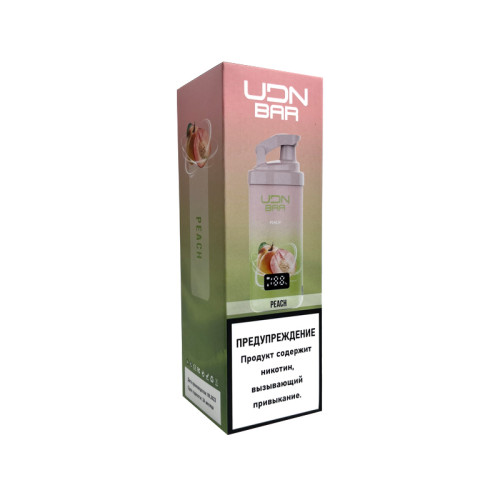 Электронная сигарета UDN BAR X 7000 затяжек - Peach (Персик)