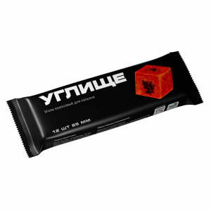 Уголь Углище 12шт 25мм