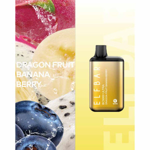 Электронная сигарета Elf Bar BC Ultra 5000 - Dragon fruit banana berry (Драгонфрут Банан Ягоды)