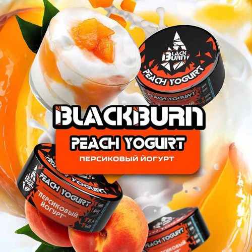 Табак Black Burn 100г - Peach Yogurt (Персиковый Йогурт)