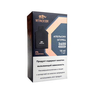 Картридж Attacker K-Two 3600 - Апельсин Огрурец