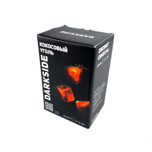 Кокосовый уголь для кальяна Darkside 72 шт 25мм