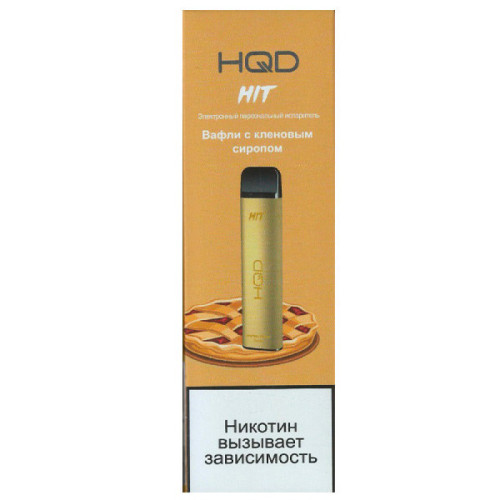 Электронная сигарета HQD HIT 1600 затяжек - Вафли с кленовым сиропом