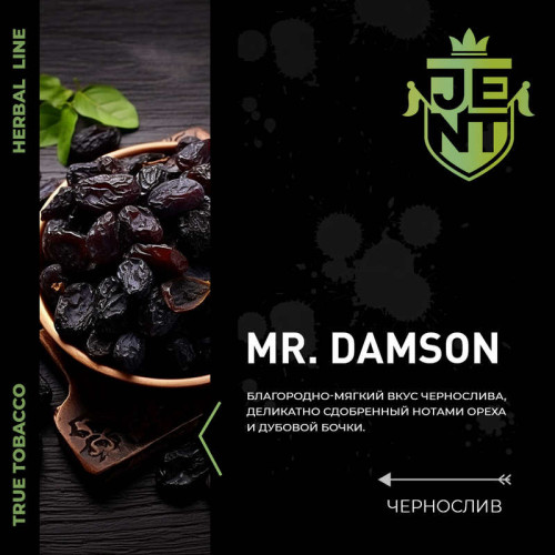 Табак JENT 25г - Mr. Damson (Чернослив)