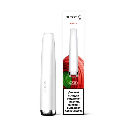 Электронная сигарета PLONQ PLUS PRO 4000 затяжек - Арбуз