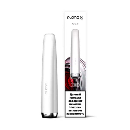 Электронная сигарета PLONQ PLUS PRO 4000 затяжек - Личи