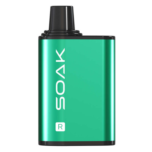 Электронная сигарета SOAK R 5000 затяжек - Mint Dragee (Мятное драже)