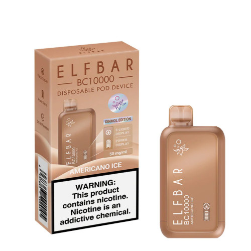 Электронная сигарета Elf Bar BC 10000 затяжек - Americano ice (Кофе со льдом)