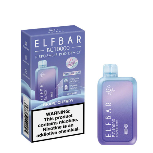Электронная сигарета Elf Bar BC 10000 затяжек - Cherry grapes (Виноград вишня)