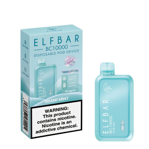 Электронная сигарета Elf Bar BC 10000 затяжек - Siberian mint (Хвоя Мята)