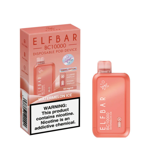 Электронная сигарета Elf Bar BC 10000 затяжек - Watermelon ice (Арбуз лед)