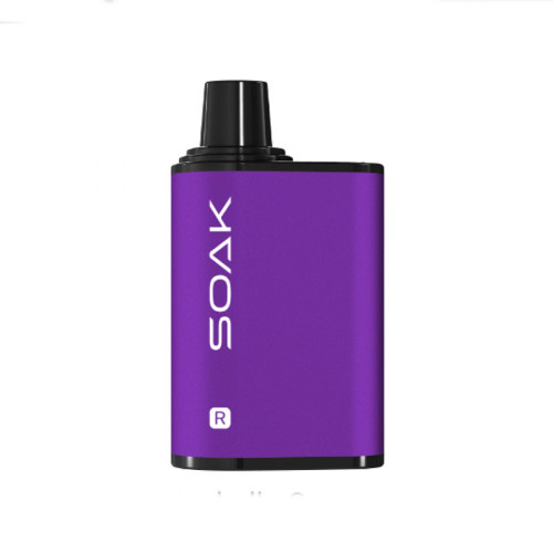 Электронная сигарета SOAK R 5000 затяжек - Isabella Grapes (Виноград)
