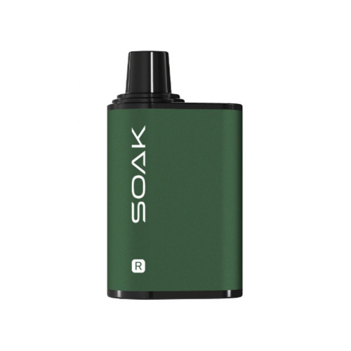 Электронная сигарета SOAK R 5000 затяжек - Kiwi Lime (Киви Лайм)