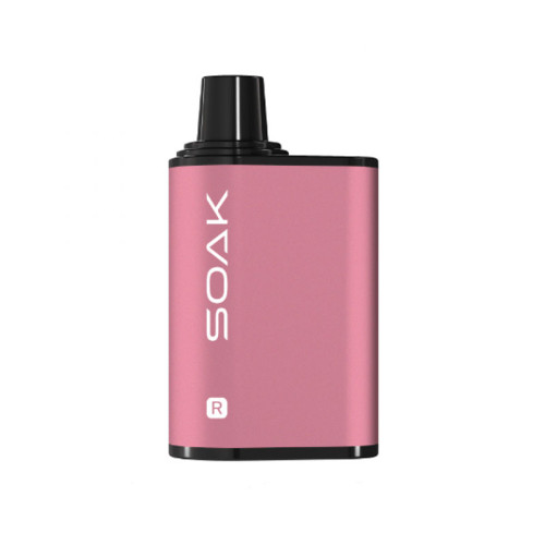 Электронная сигарета SOAK R 5000 затяжек - Strawberry Cream Dream (Клубничный милкшейк)