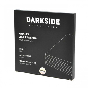 Фольга Darkside Нарезанная 20мк 100 листов 20х20см