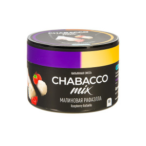 Смесь Chabacco Mix MEDIUM 40г - Малиновое Рафаэлло (Raspberry Rafaella)