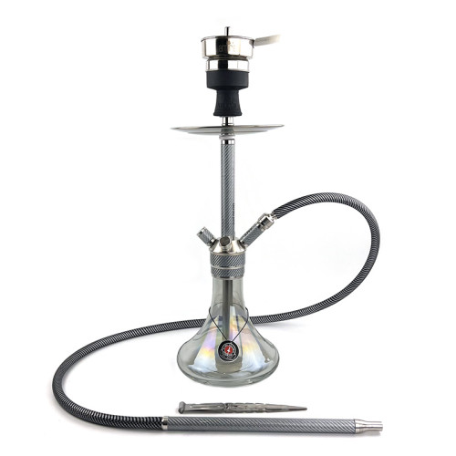 Кальян AMY Deluxe - SS21.02R SS WT-TR (Carbonica Force S) - 55см (Полный комплект)