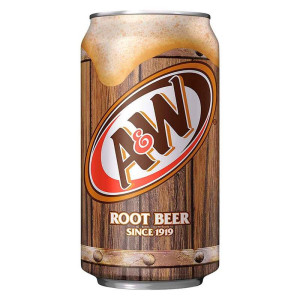 Напиток газ. A&W Root Beer 355ml (Америка) 355мл
