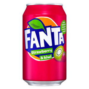 Напиток газ. Fanta Клубника Киви (ГЕРМАНИЯ) 330мл