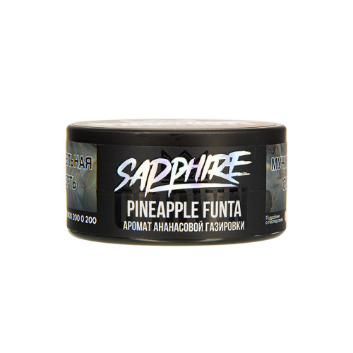 Табак Sapphire Crown 25г - Pineapple funta (Ананасовая фанта)