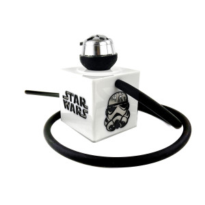 Кальян Hookah Box - Star Wars White 20см (Полный комплект)