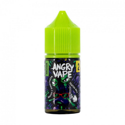Жидкость Angry Vape - Улитка ЖКХ (Жвачка с виноградом) 30мл 20мг