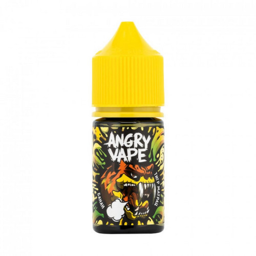 Жидкость Angry Vape - Тигр Матрац (Банан) 30мл 20мг