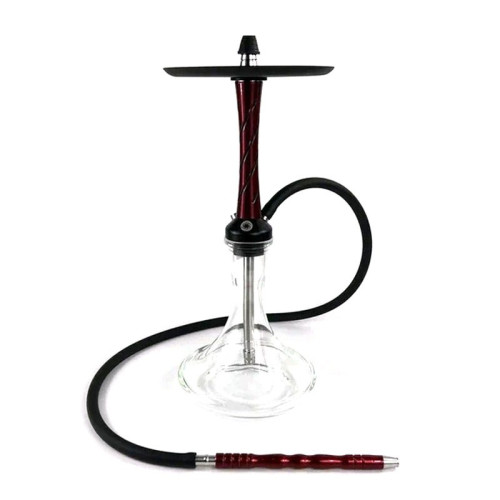 Кальян Vortex Hookah - Hurricane Dark Red 55см  (Без колбы)