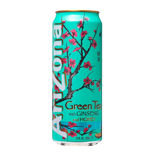 Напиток Arizona - Ginseng and honey (Зеленый чай с женьшенем и медом) 680мл