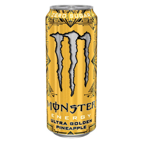 Энергетический напиток Monster Energy - Ultra Golden Pineapple (Ананас) (Без сахара) 500мл