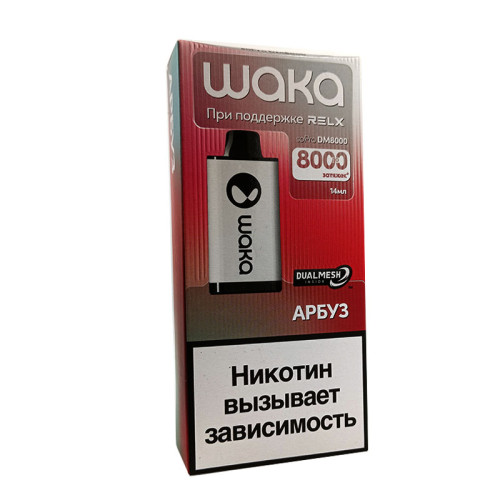 Электронная сигарета Waka DM 8000 затяжек - Watermelon (Арбуз)
