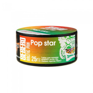 Табак Sebero Arctic Mix 25г - Pop star (Арбуз Дыня Лайм Мята Лед)