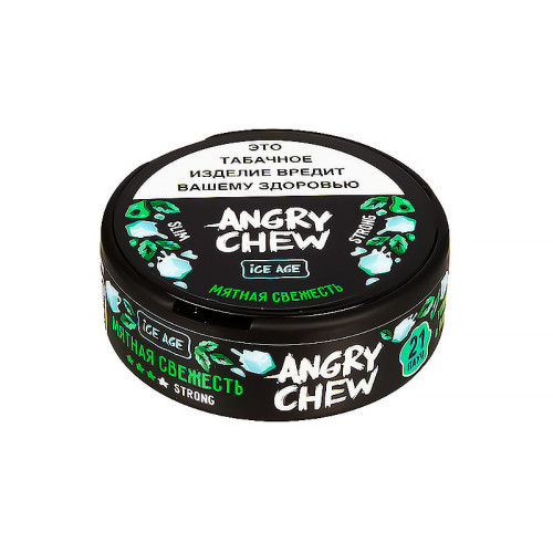 Табак жевательный Angry Chew Slim Strong - Мятная свежеть 10гр