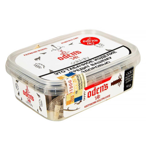 Табак жевательный Oden’s TAR - Cold Dry BIG 50г МРК