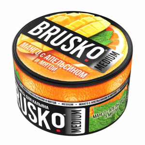 Смесь BRUSKO MEDIUM 250г - Манго с апельсином и мятой