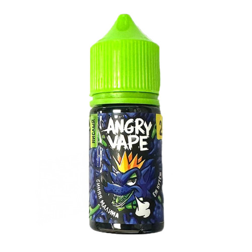 Жидкость Angry Vape - Еж Кутеж (Синяя малина) 30мл 20мг
