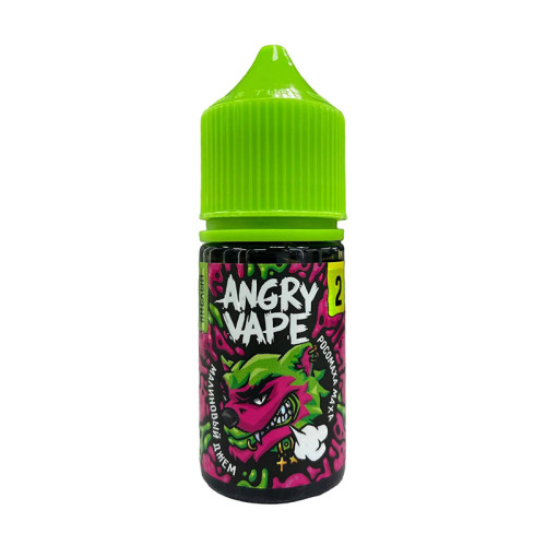 Жидкость Angry Vape Ultra - Росомаха Маха (Малиновый джем) 30мл 20мг