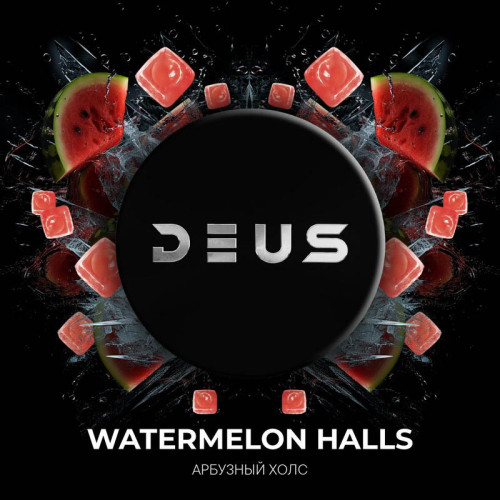 Табак Deus 30г - Watermelon Halls (Арбузный холс)