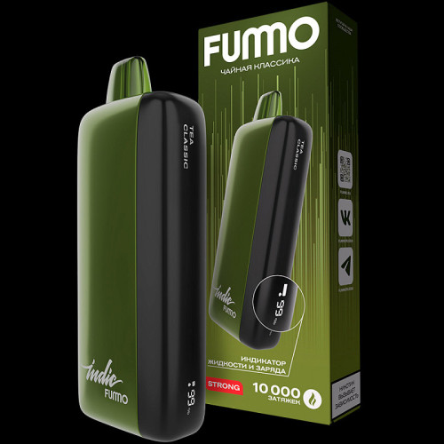 Электронная сигарета Fummo INDIC 10000 затяжек - Чайная Классика