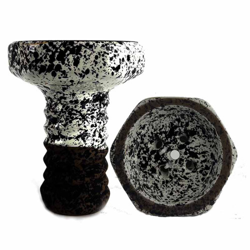 Чаша Telamon Evil Screw Glaze Белый Прямоток