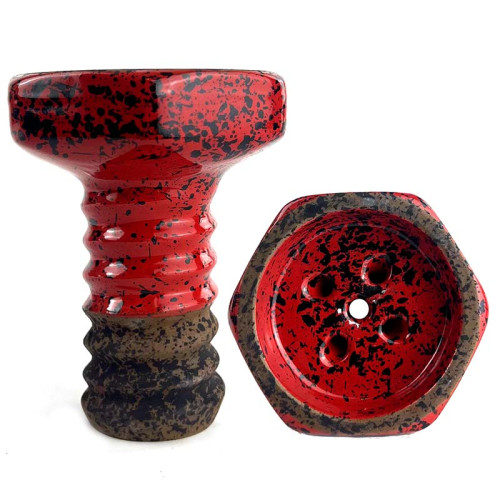 Чаша Telamon Evil Screw Glaze Красный Прямоток