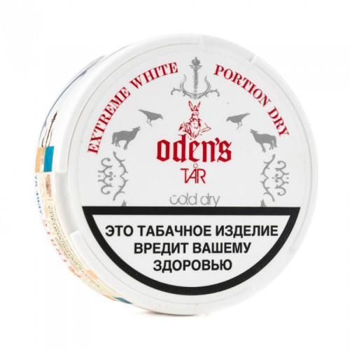 Табак жевательный Oden’s TAR - Cold Dry mini 10г МРК